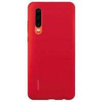 Калъф Huawei - Elle, P30, червен