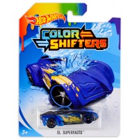 Количка Hot Wheels Colour Shifters - El Superfasto, с променящ се цвят
