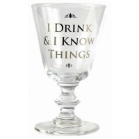 Чаша за вино Game of Thrones: I Drink & I Know Things