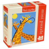 Мини пъзел New York Puzzle от 20 части - Жирафи