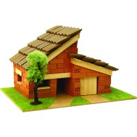Сглобяем модел Domus Kits - Къща с истински тухли, комплект за начинаещи 5