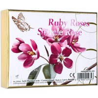 Карти за игра Piatnik - Ruby Roses (2 тестета)