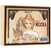 Карти за игра Piatnik - Mucha Beauty (2 тестета)