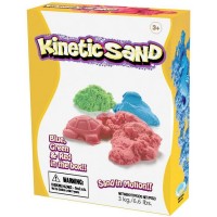 Кинетичен пясък Relevant Play - 3 цвята, 3 kg