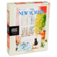 Пъзел New York Puzzle от 1000 части - Котешки поглед