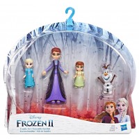 Комплект фигурки Hasbro Frozen 2 - Моменти от историята, Анна, Елза, кралица Идуна и Олаф