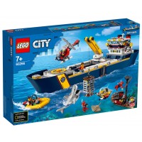 Конструктор Lego City Oceans - Кораб за изследване на океана (60266)
