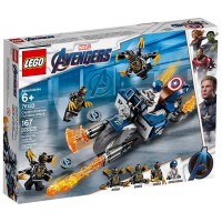 Конструктор Lego Marvel Super Heroes - Captain America: Outriders Attack (76123)
