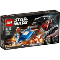 Конструктор Lego Star Wars - A-wing™ vs. TIE Silencer™ Microfighters (75196)