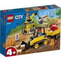 Конструктор Lego City Great Vehicles - Строителен булдозер (60252)