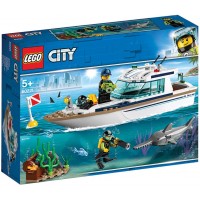 Конструктор Lego City - Яхта за гмуркане (60221)