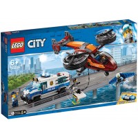 Конструктор Lego City - Полиция в небето, кражба на диаманти (60209)