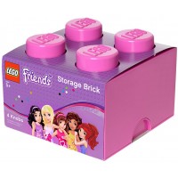 Кутия за съхранение Lego Friends - Розова
