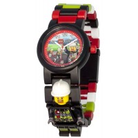 Ръчен часовник Lego Wear - Lego City, Пожарникар