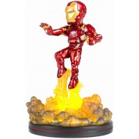 Фигура Q-Fig: Marvel Comics - Light Up Iron Man, 14 cm