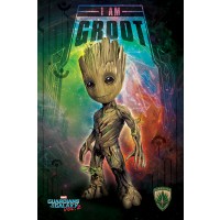Макси плакат Pyramid - Guardians of the Galaxy Vol. 2 (I Am Groot - Space)