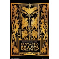 Макси плакат GB eye Movies: Fantastic Beasts 2 - Book Cover