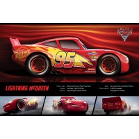 Макси плакат Pyramid - Cars 3 (Lightning McQueen Stats)