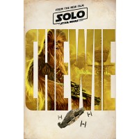 Макси плакат Pyramid - Solo: A Star Wars Story (Chewie Teaser)