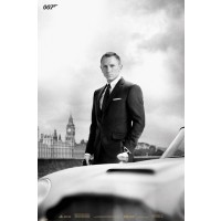 Макси плакат Pyramid - James Bond (Bond & DB5 - Skyfall)