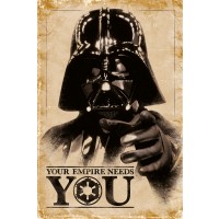 Макси плакат Pyramid - Star Wars (Your Empire Needs You)