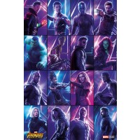 Макси плакат Pyramid - Avengers: Infinity War (Heroes)