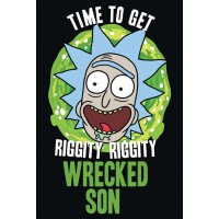 Макси плакат Pyramid - Rick and Morty (Wrecked Son)