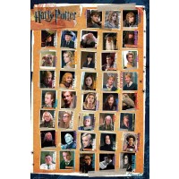 Макси плакат GB eye Movies: Harry Potter - Characters
