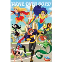 Макси плакат Pyramid - DC Super Hero Girls (Move Over Boys)