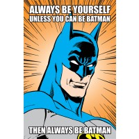 Макси плакат - Batman (Always Be Yourself)
