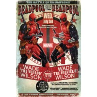 Макси плакат Pyramid - Deadpool (Wade vs Wade)