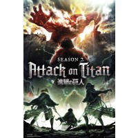 Макси плакат GB eye Animation: Attack On Titan - Key Art 1