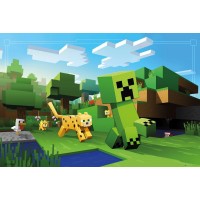 Макси плакат GB eye Games: Minecraft - Ocelot Chase