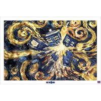 Макси плакат Pyramid - Doctor Who (Exploding Tardis)