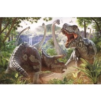 Макси плакат Pyramid - Dinosaur Battle (David Penfound)