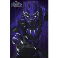 Макси плакат Pyramid - Black Panther (Glow)