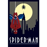 Макси плакат - Marvel Deco (Spider-Man Hanging)