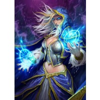 Метален постер Displate - Hearthstone: Jaina Proudmoore