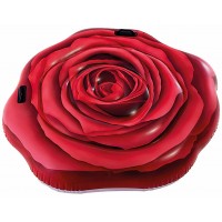 Надуваем дюшек Intex - Роза, 137 x 132 cm