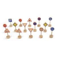 Комплект детски играчки Pino - Пътни знаци