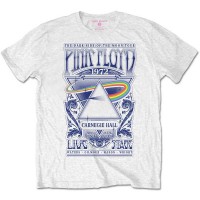 Тениска Rock Off Pink Floyd - Carnegie Hall Poster