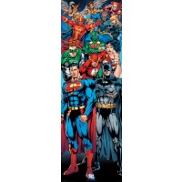 Плакат за врата Pyramid - DC Comics (Justice League of America)