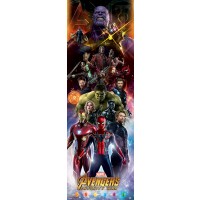 Плакат за врата Pyramid - Avengers: Infinity War (Characters)