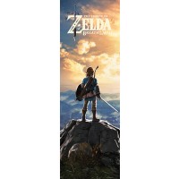 Плакат за врата Pyramid - The Legend Of Zelda: Breath Of The Wild (Sunset)