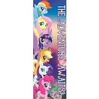 Плакат за врата Pyramid - My Little Pony Movie (The Adventure Awaits)