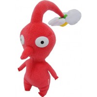 Плюшена фигура Together Plus Games: Pikmin - Red Pikmin, 21 cm