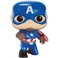 Фигура Funko Pop! Marvel: Captain America Civil War - Captain America (Action Pose), #137