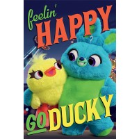 Макси плакат Pyramid Disney: Toy Story 4 - Happy Go Ducky
