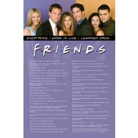 Макси плакат Pyramid Television: Friends - Everything I Know