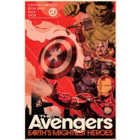 Макси плакат Pyramid Marvel: Avengers - Golden Age Hero Propaganda